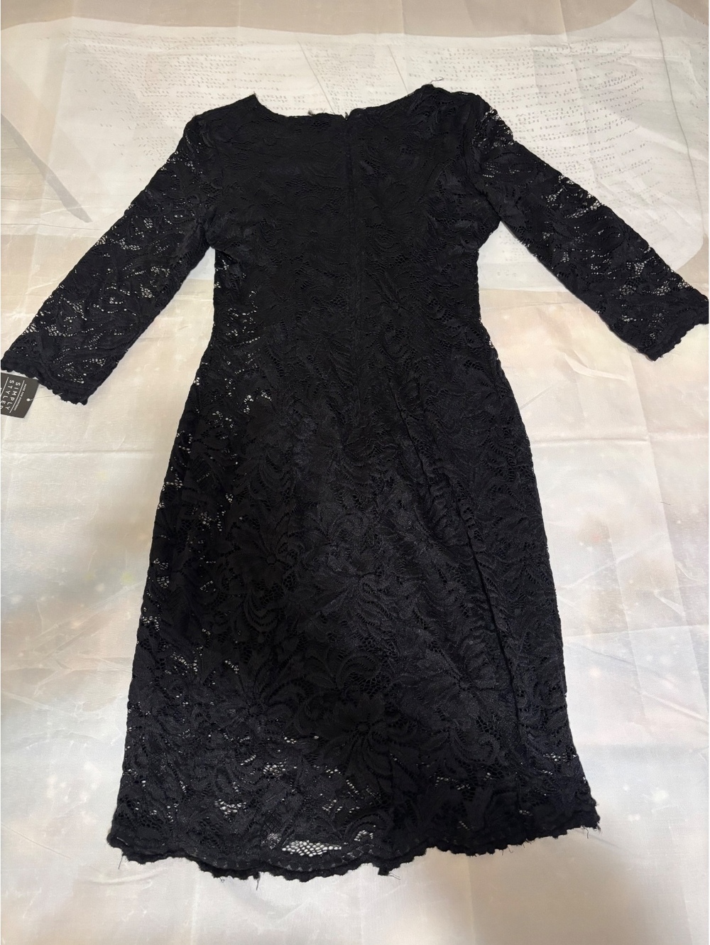 Simply Styled black lace dress CLOTHING00108
